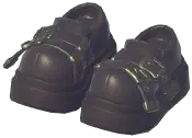 Wide-Toed Buckle Shoes