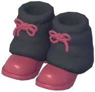 Snowy Bamboo Plush Boots