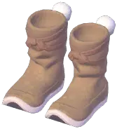 Huayun Black Leather Boots