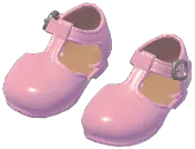 Ankle Strap Round-Toe Shoes