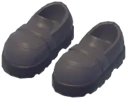 Platform Leather Shoes