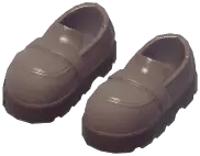Platform Leather Shoes