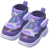 Lustrous Winged Shoes