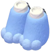 Fluffy Elephant Toe Boots