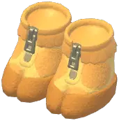 Fluffy Deer Hoof Boots