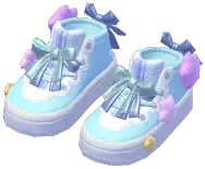 Lustrous Bow Sneakers