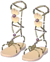Celestial Pearl-Beaded Shoes