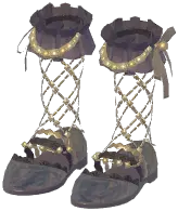Seluna Gleaming Chain Shoes
