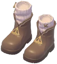 Ginkgo Leaf Sock Boots