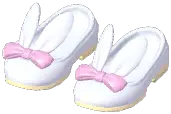 Wandering Bunny Ears Leather Shoes