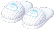 White Penguin Slippers