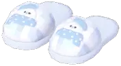 Snowman Plaid Slippers