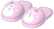 Snowman Polka Dot Slippers