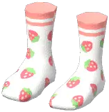 Strawberry Crew Socks