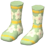 Flower Crew Socks