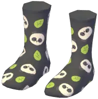 Panda Crew Socks