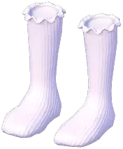 Ruffle Knee Socks