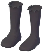 Ruffle Knee Socks