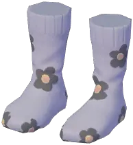 Floral Crew Socks