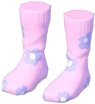 Floral Crew Socks