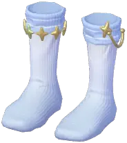Lustrous Star Ankle Socks