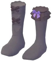 Bow Asym Socks