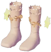 Floating Star Ruffle Socks