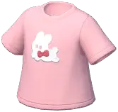 Bunny Bow Tie T-Shirt