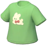 Bunny Bow Tie T-Shirt