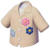 Flower Beach Shirt