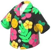 Flower Aloha Shirt