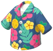 Flower Aloha Shirt