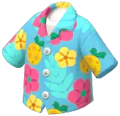 Flower Aloha Shirt