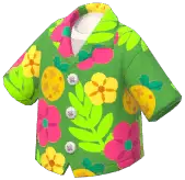 Flower Aloha Shirt