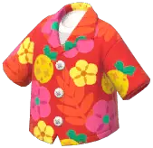Flower Aloha Shirt