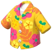 Flower Aloha Shirt