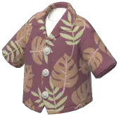Palm Leaf Aloha Shirt