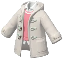 Monocolor Toggle-Button Coat