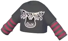 Punk Layered Sweatshirt