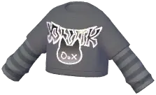 Punk Layered Sweatshirt