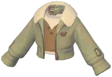 Fur-Collar Motorcycle Jacket