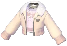 Fur-Collar Motorcycle Jacket
