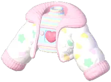 Boop Heart Padded Top