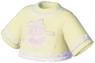 Pearl Oyster Ruffle T-Shirt