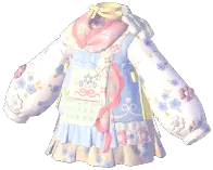 Petal Muse Lantern Sleeve Top
