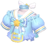 Lustrous Ribbon Babydoll Top