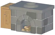 Primitive Eastern Stove