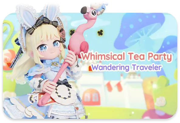 Whimsical Tea Party (Wandering Traveler)