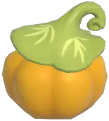 Huge Yellow Grimkin Pumpkin
