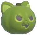 Kitty Pumpkin Head